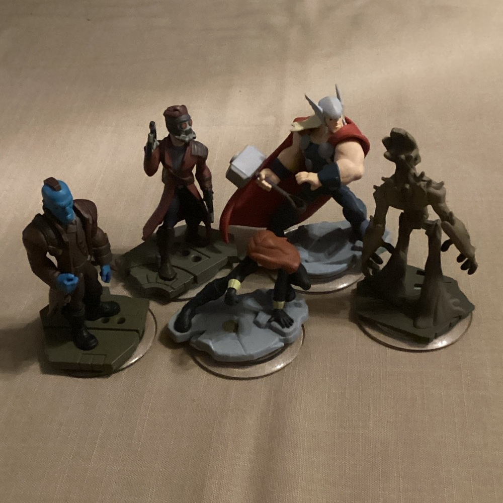 Superhero Action Figure Set - Multicolor